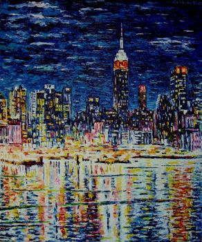 New york :Skyline di notte II