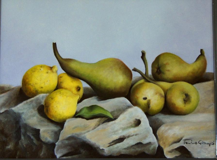 natura morta su pietre