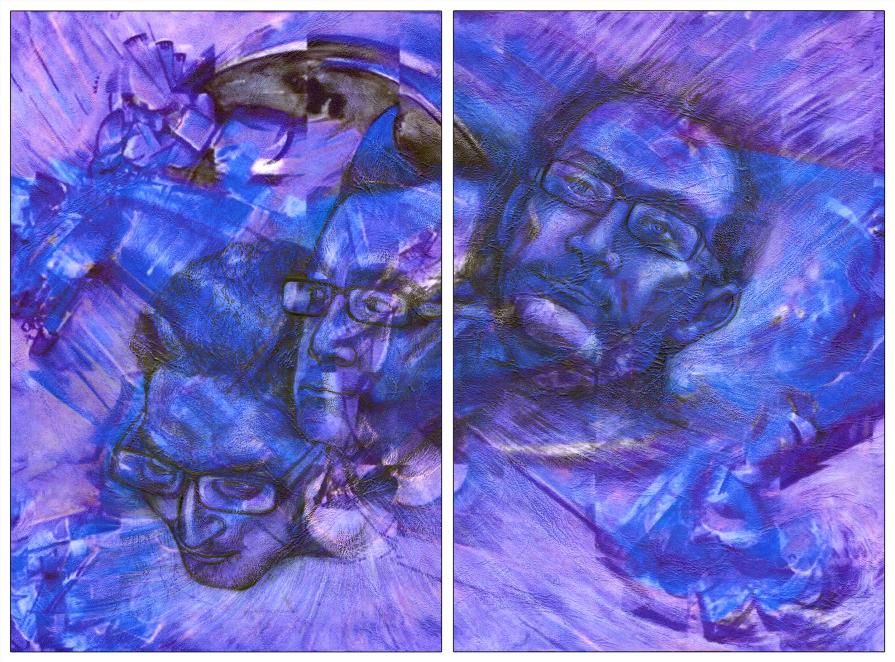 L'Enigma futurista di Samarcanda (dittico) L'Enigma futurista di Samarcanda (dittico)