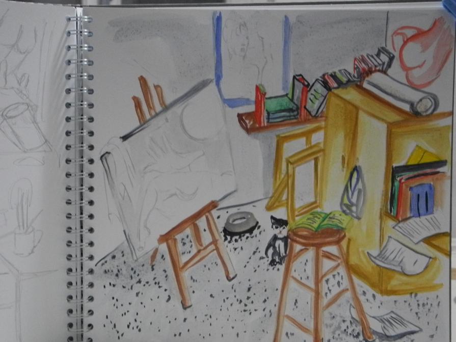 il mio studio nei momenti migliori