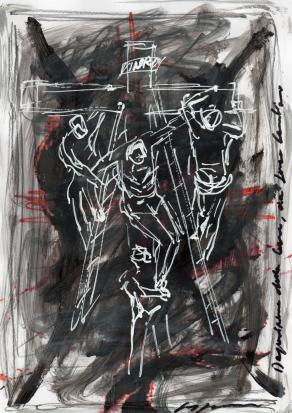 Deposizione dalla Croce, da Luca Cambiaso