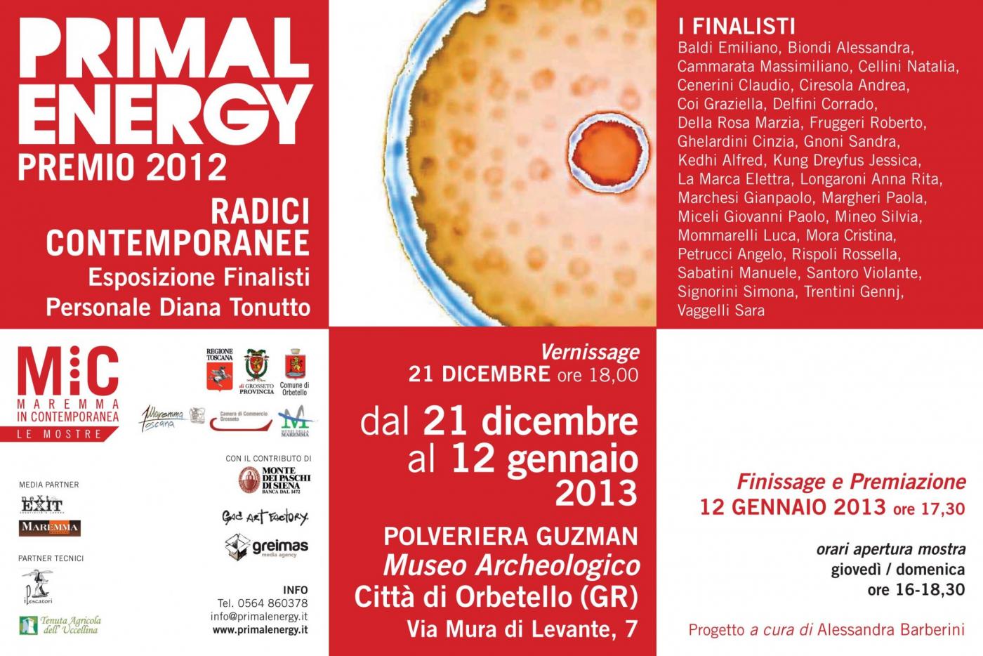Primal Energy Art Prize 2012 - The Final 