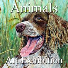4th Annual Animals Art Exhibition Now Online Ready to View