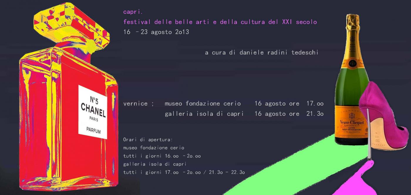 Parterre di sangue blu nel Festival delle belle arti e della cultura di Capri