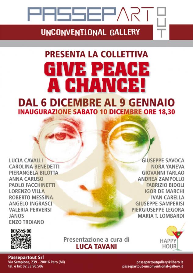 GIVE PEACE A CHANCE GIVE PEACE A CHANCE