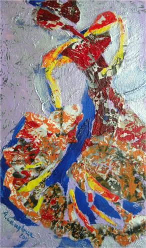 Bailaora de flamenco 