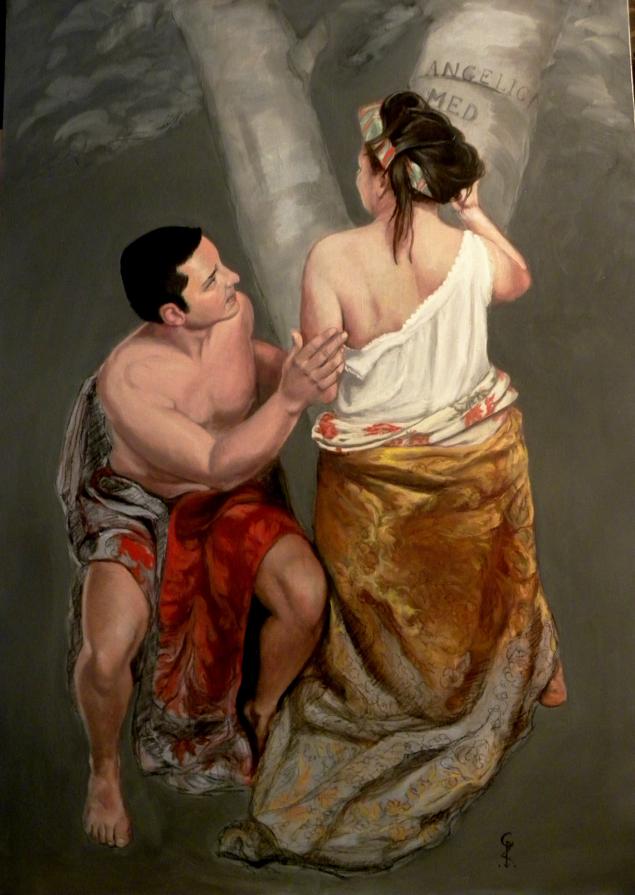 Immagina Ariosto "Angelica e Medoro