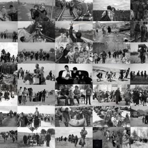 'Blink' 2016, HD video, 12.39 min (full circle) looped. 'Blink' 2016, HD video, 12.39 min (full circle) looped.