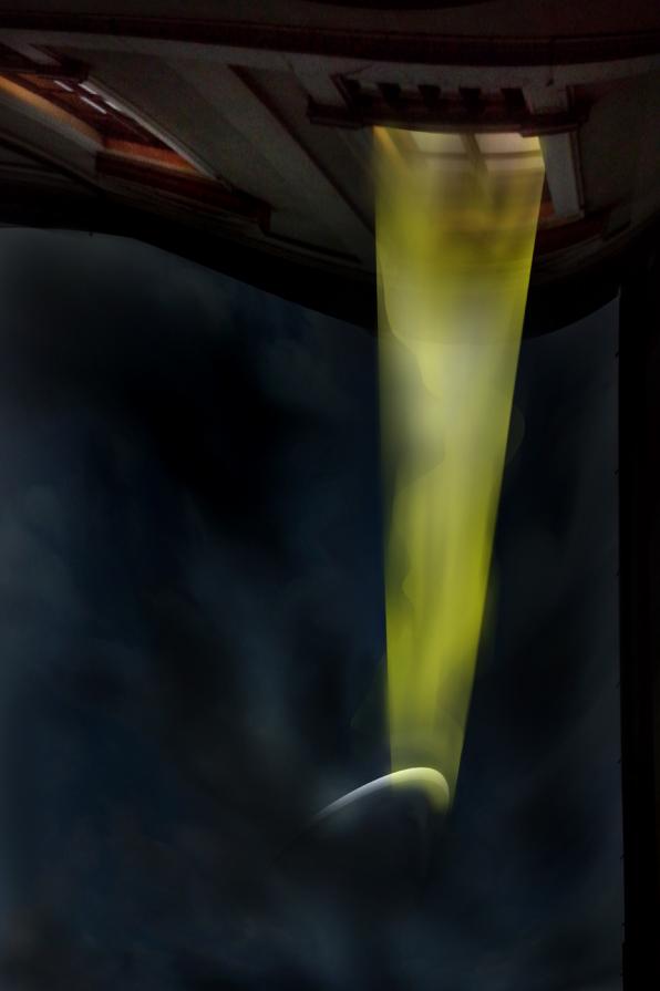 alza gli  occhi e chi colora la luna.???