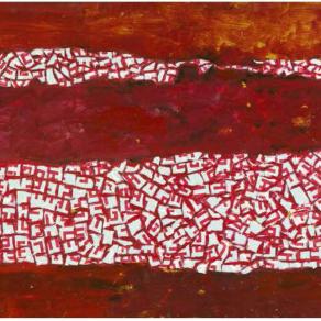 Vincent Cappelli - Marina - tecnica mista su tavola - 100 x 60