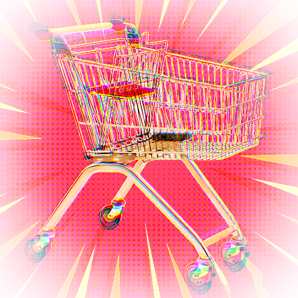 : A volte il carrello della spesa è l'unica cosa che mi segue senza fare domande !!!