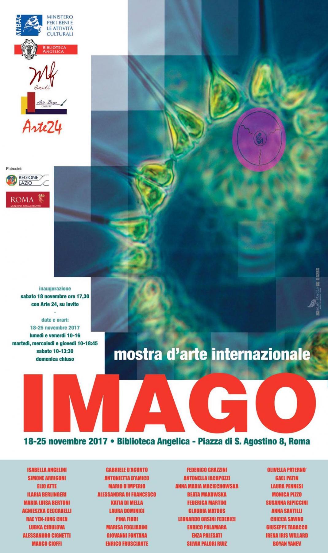 Collective exhibition "IMAGO" Angelica Library Collective exhibition "IMAGO" Angelica Library