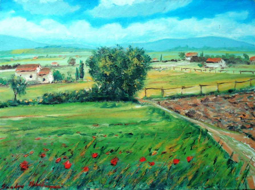 Sandro Mulinacci – Paesaggio toscano Sandro Mulinacci – Paesaggio toscano