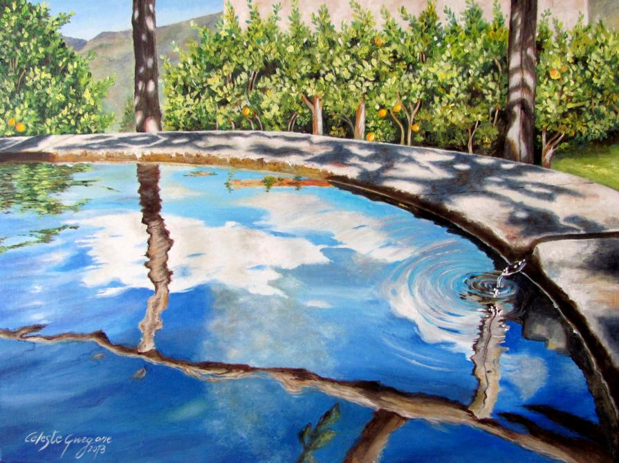 Riflessi nella Gebbia a Pietra