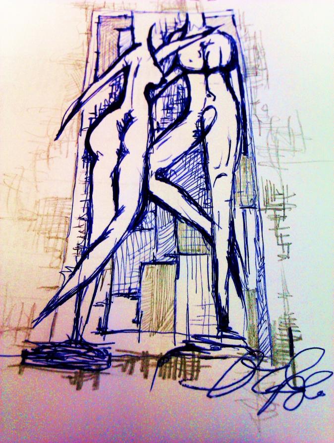 bozza di "anime danzanti"