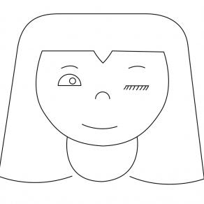 Winking Girl Winking Girl