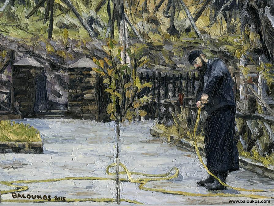 54. Deaconship at Koutloumousiou Monastery - Mănăstirea Cutlumuș