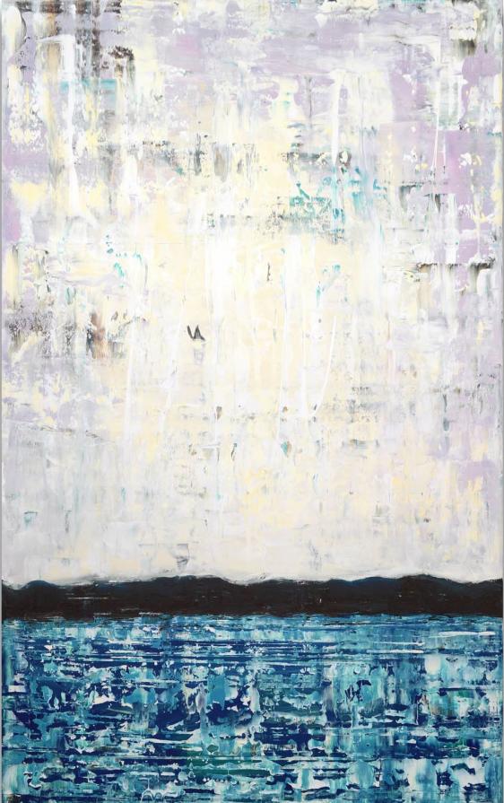 Viktor Bonn - Coast - olio su tela - 150 x 90