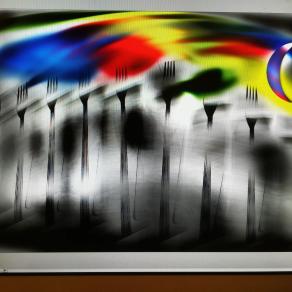 Stassera pasteggio a colori.