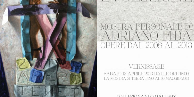 "Evoluzione" personale di Adriano Fida con opere dal 2008 al 2013
