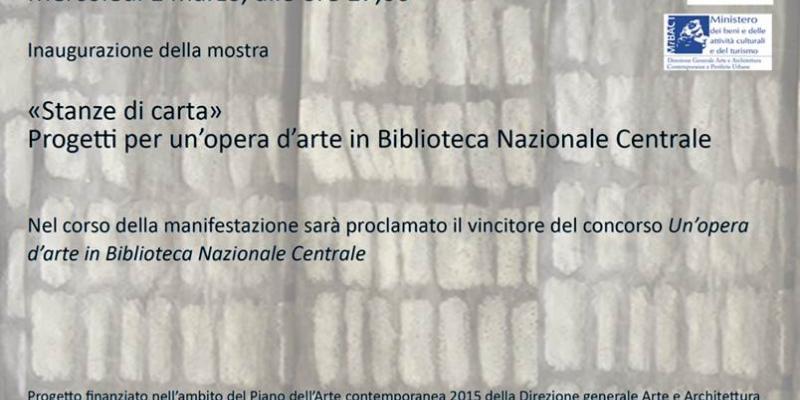 "Rooms of paper." Plans for a work of art in the National Library "Rooms of paper." Plans for a work of art in the National Library
