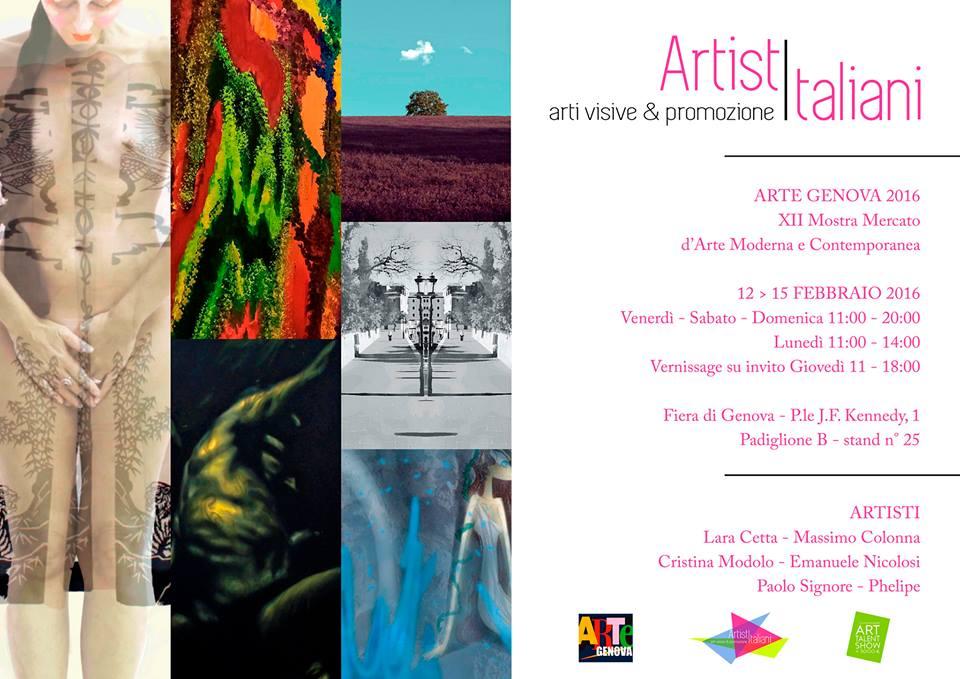 Immagini dalla mostra Arte Genova