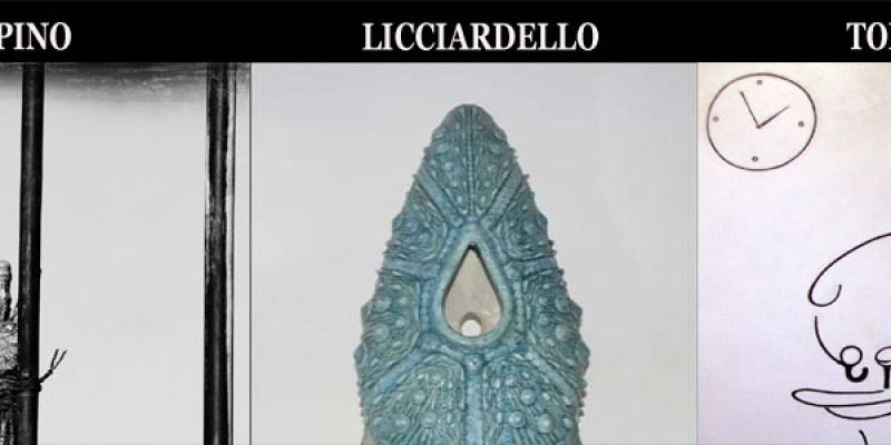 Solo exhibitions of: ENZO ROBERTO CRISPINO TOMB CHRISTIAN LICCIARDELLO