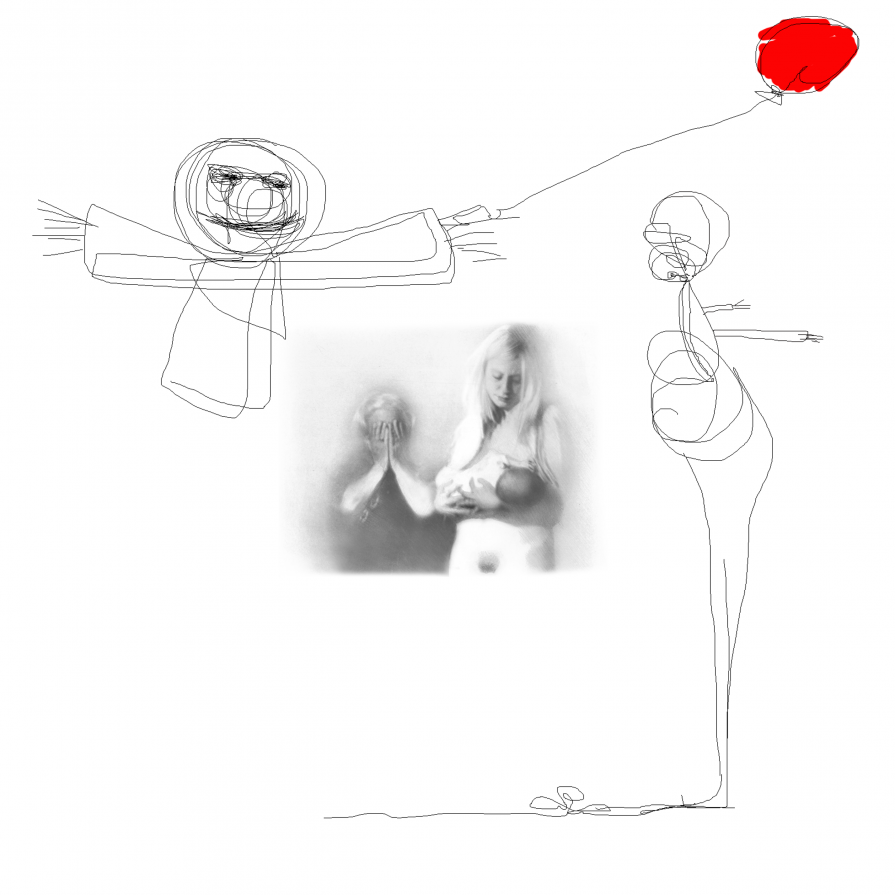 Quando ero piccola (Human Installations 0-II drawing) Quando ero piccola (Human Installations 0-II drawing)