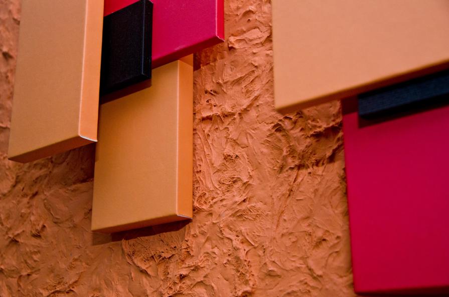 PARTICOLARE DI : DISPOSIZIONE GEOMETRICA CASUALE