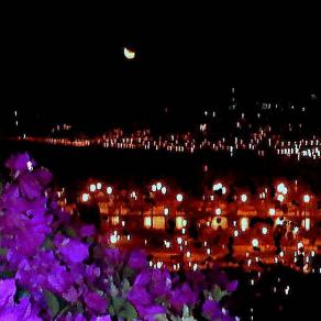 my town - one (night) view