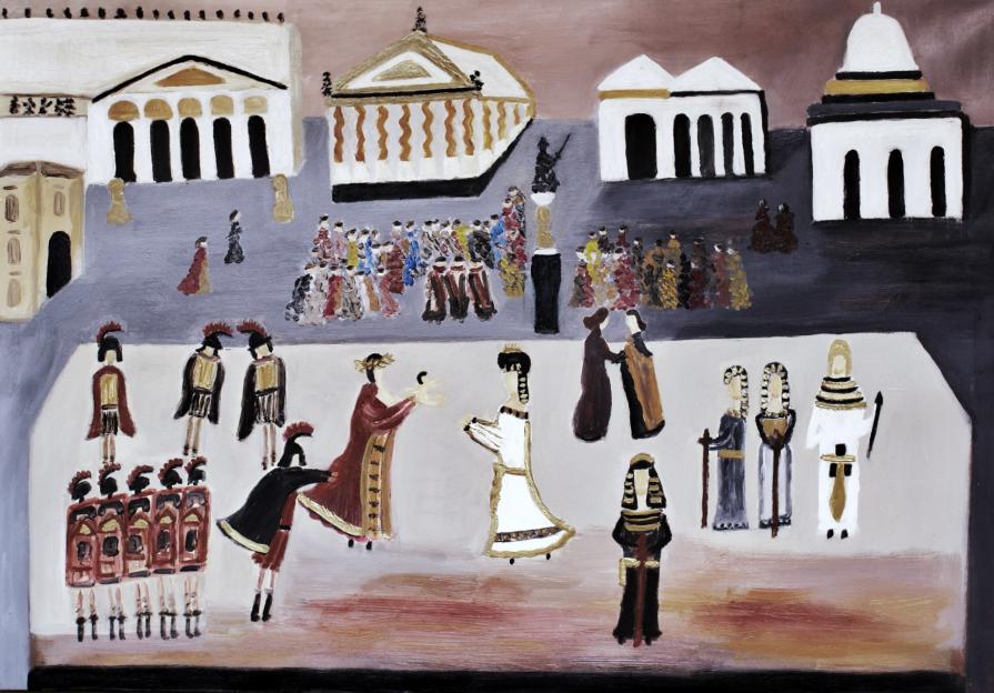 Il bambino di Cesare e Cleopatra a Roma