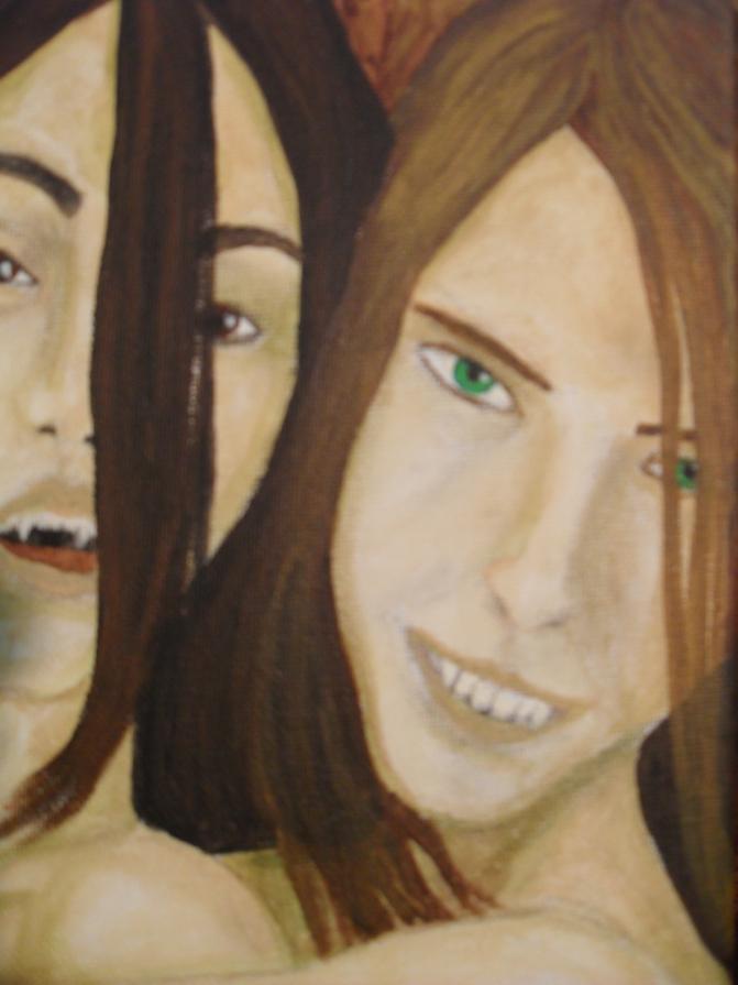 Streghette in trasformazione e agglomerazione driadica - Gorgonillae (particolare)