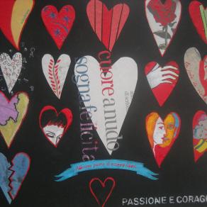 Passione e coraggio  (collage, 2015)
