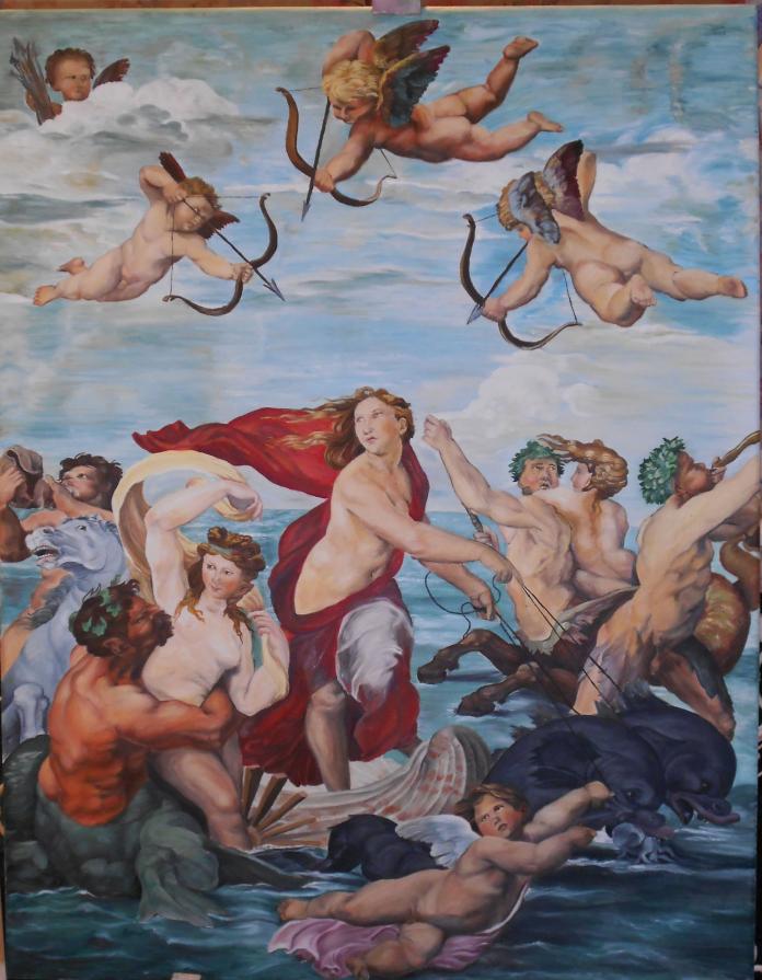 Reproduction of Il trionfo di Galatea-Raffaello