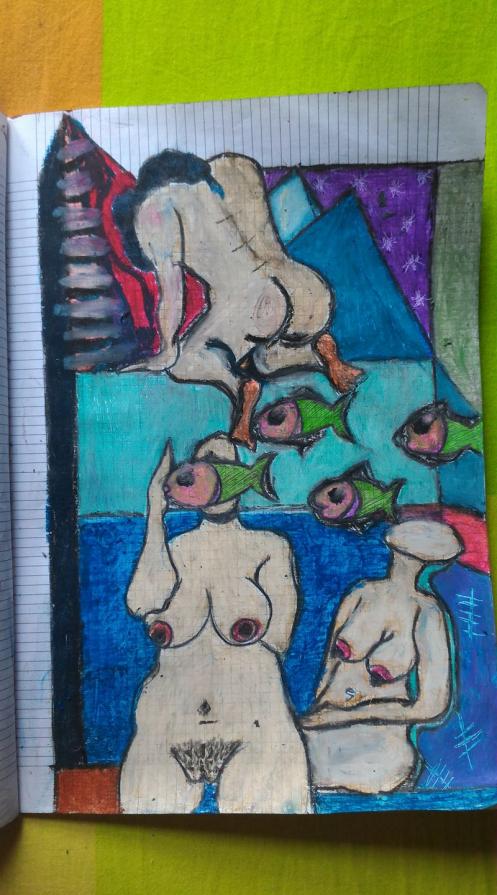 donne [ un po' prima di attraverso ]