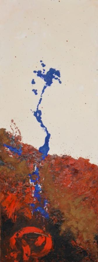 Franz Mayer - Abstract - olio su tela - 160 x 60 Franz Mayer - Abstract - olio su tela - 160 x 60