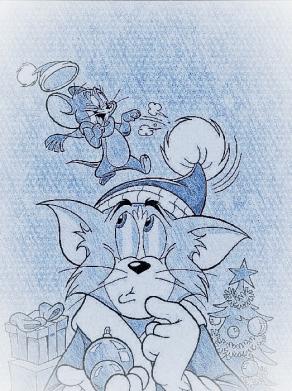 Tom e Jerry non si prendono una pausa dalle loro avventure nemmeno a Natale !!!