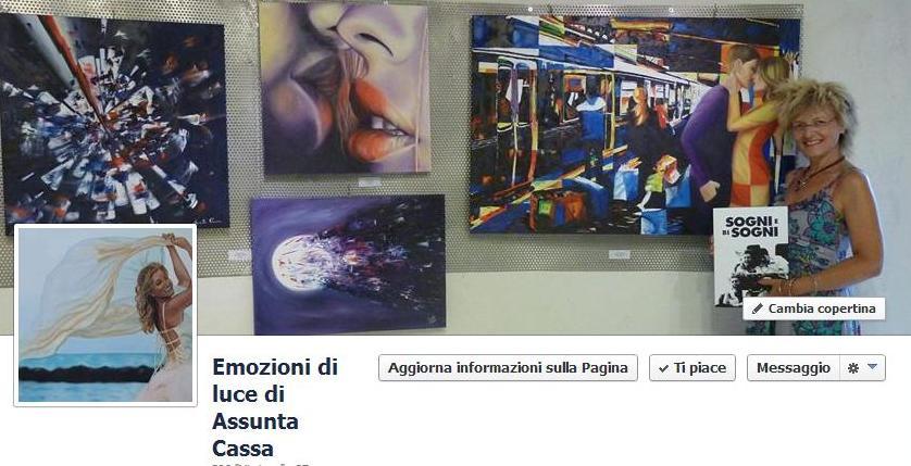 Emozioni di luce di Assunta Cassa pagina ufficiale su Facebook