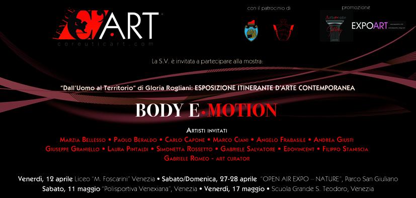 BODY E•MOTION • COMUNICATO STAMPA