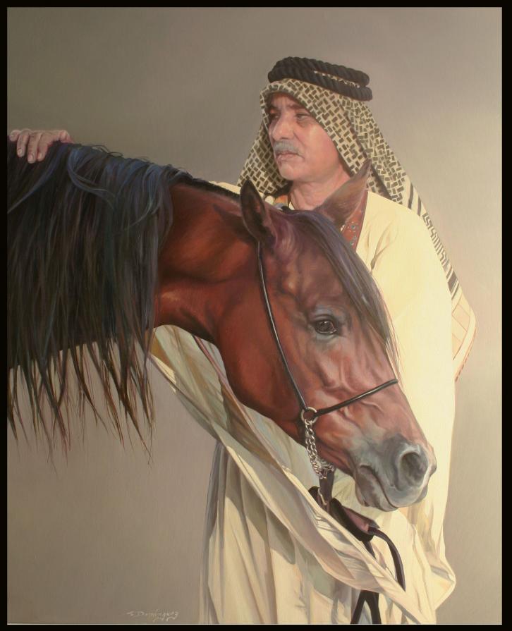 Caballo y arabe