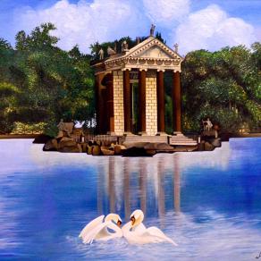 Il Tempio di Villa Romana