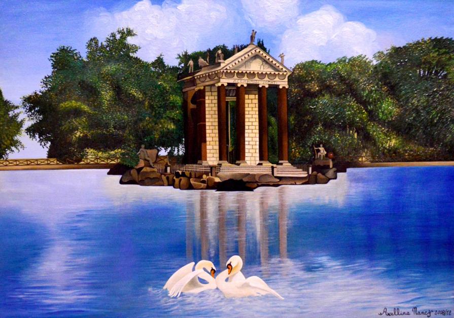 Il Tempio di Villa Romana