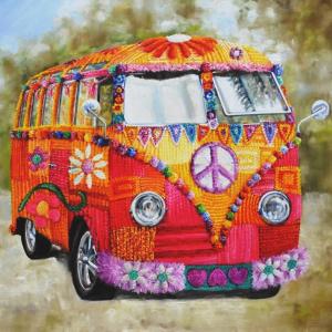 Vandalisn't: Yarn bombed camper