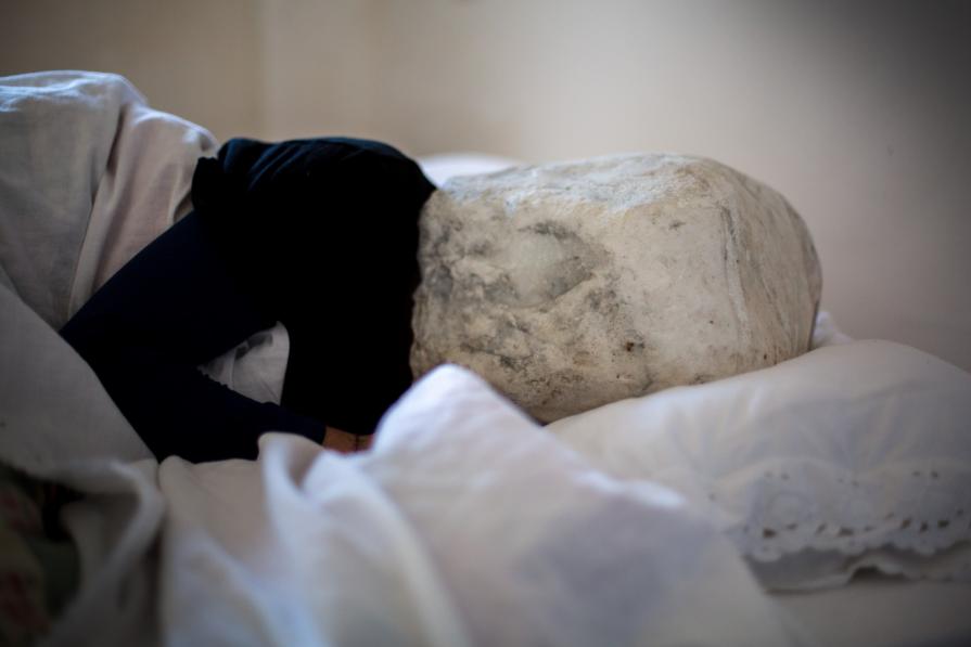 Mi travesto da pietra 5