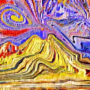 Il mio Vesuvio in stile Basquiat Il mio Vesuvio in stile Basquiat