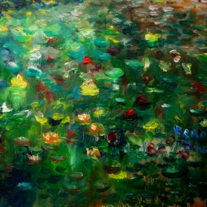 Romanting scene from a swamp Romanting scene from a swamp