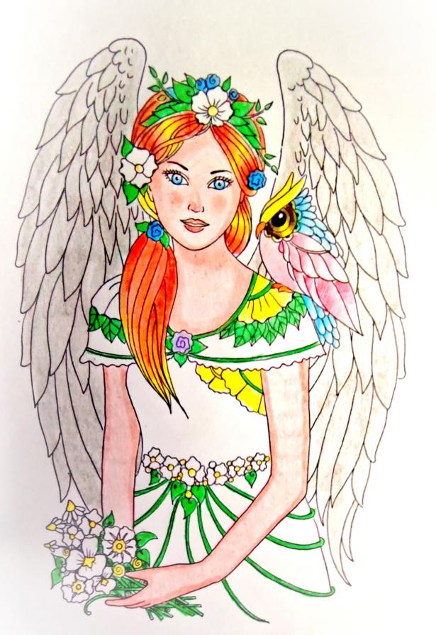 Dove i sogni si vestono di ali e la saggezza si posa su una spalla lì sboccia la meraviglia ????????✨????