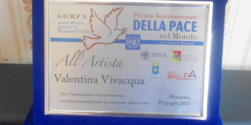 Premio Internazionale della Pace nel Mondo Premio Internazionale della Pace nel Mondo