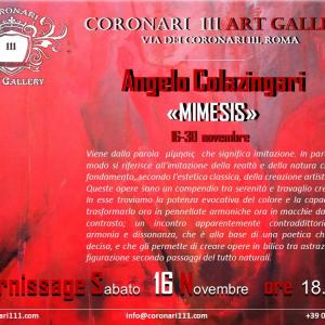 Mimesis - Personale di Angelo Colazingari