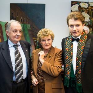 A Palazzo Borghese grande successo per la personale del M° Adriana Montalto